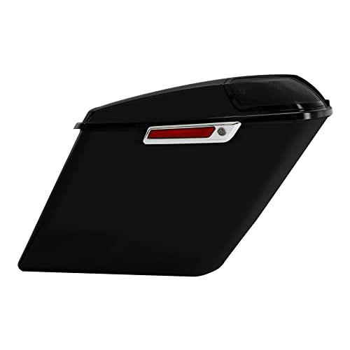 Motorcycle 5" Stretched Saddlebags Fit For Harley Touring 2014 (2 Count)