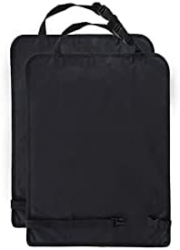 2 Pack X-Large Waterproof Kick Mats Backseat Protector, Durable Car Seat Back Protectors for Vehicles to Protect from Dirt, Mud & Scratches, Fits Most SUVs and Vans