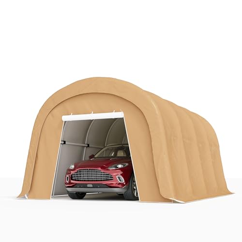 10'×20' Storage Shelter Outdoor Round Carport