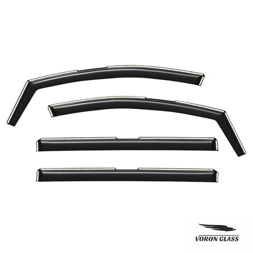 in Channel Extra Durable Rain Guards for Chrysler Pacifica 2017