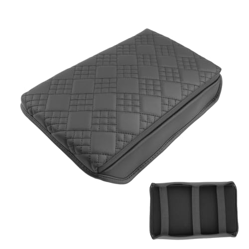 for 2025 2026 Tesla Model Y Armrest Cover Pad for 2025 2026 Model Y Accessories 2026 Model Y Center Console Cover Middle Console Cover Add Soft Cotton Cushion