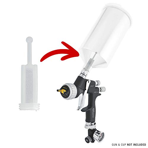 Disposable HVLP Gravity Spray Gun Filters Fine Mesh