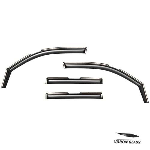 in Channel Extra Durable Rain Guards for Ford Maverick 2022