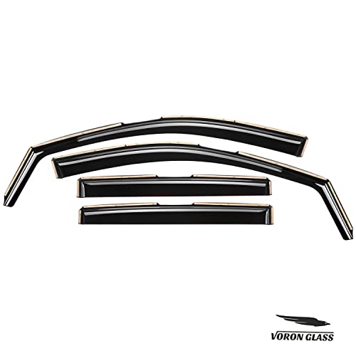 in Channel Extra Durable Rain Guards for Trucks Ford Ranger 2019