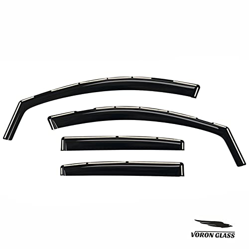 in Channel Rain Guards for Chevy Equinox 2018 (4 Count)