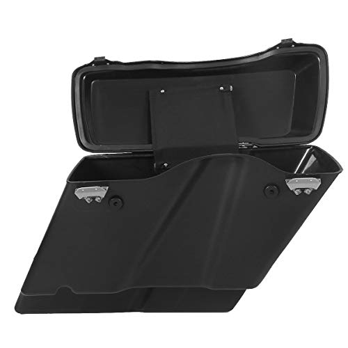 Motorcycle 5" Stretched Saddlebags Fit For Harley Touring 1993