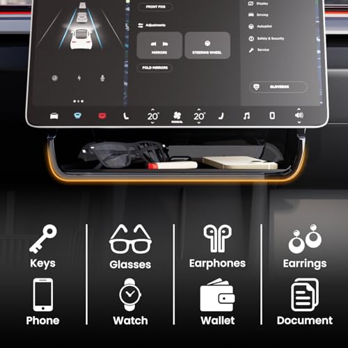 Model Y Juniper & Model Y L Under Screen Storage Organizer 2025
