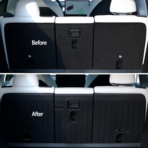 for Tesla Model Y Juniper Rear Seat Back Cover All Weather TPE SeatBack Liner Pad Back Protector Interior Accessories 2025 2026