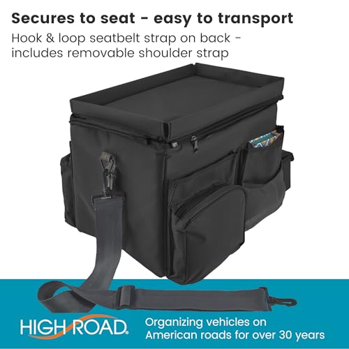 Car Front Seat Storage Organizer