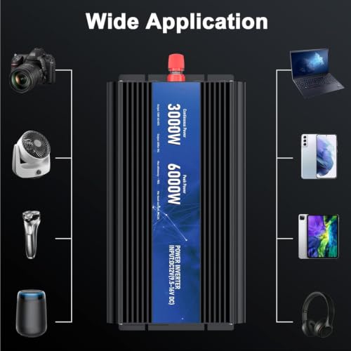 3000W Power Inverter 12V DC to 110V