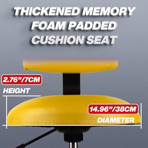 Shop Stool with Backrest