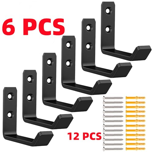 6 Pack Jack Stands Wall Mount Organizer (6 Count)