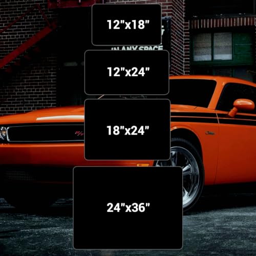 2 Pack Blank Car Door Magnetic Sticker (2 Count)