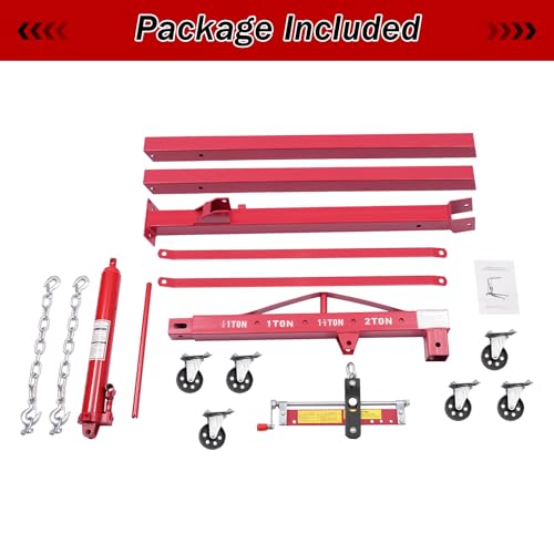 Folding Engine Crane 2 Ton with Engine Leveler