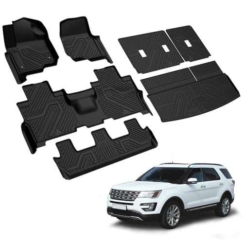 Floor Mats for Ford Expedition Standard 8 Seats 2021