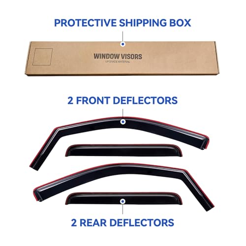 in Channel Window Visors Rain Guards for 2006