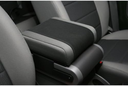 Rugged Ridge Center Console Cover for Jeep Wrangler JK | Neoprene, Black/Grey | 13107.09 | Fits 2007-2010 Jeep Wrangler JK