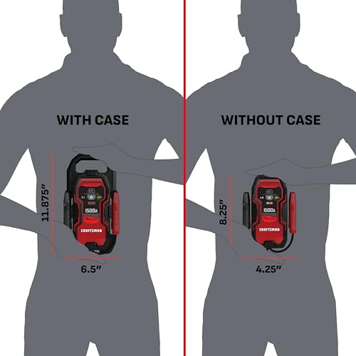 Portable Car Battery Jump Starter & Power Bank