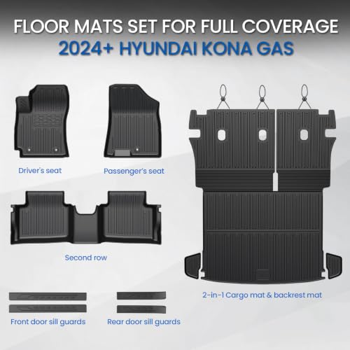 Floor Mats for Hyundai Kona 2024