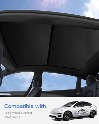 2026 Upgrade Sunshade Roof for Tesla Model Y Juniper (2 Count)