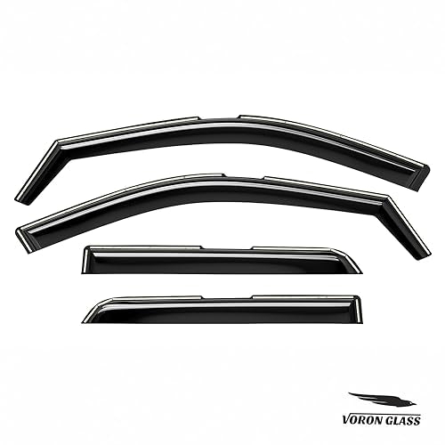 in Channel Extra Durable Rain Guards for Dodge Durango 2011 (4 Count)