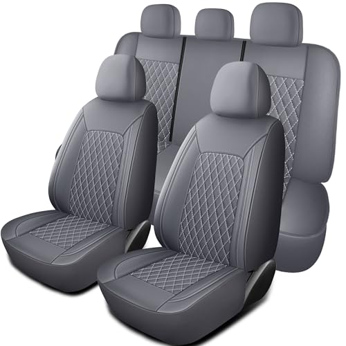 Faux Leather Full Set Car Seat Covers