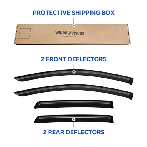 Window Visors Rain Guards for 2007