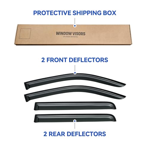 Window Visors Rain Guards for 2005