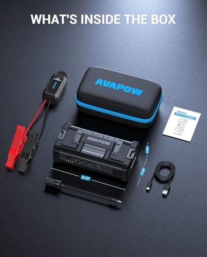 6000A Car Battery Jump Starter Portable