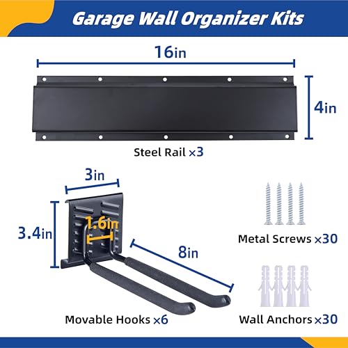 Garage Tool Organizer Wall Mount