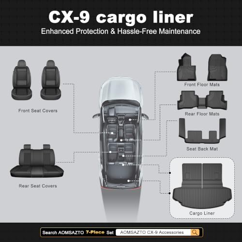 Car Cargo Liner Custom Fit for Mazda CX