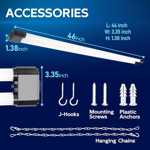 LED Shop Light 4FT 44W (4 Count)