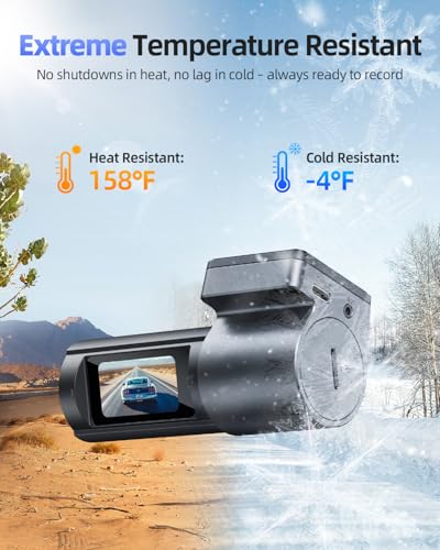 4K Dash Cam Front and Rear