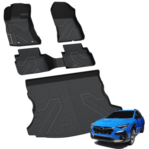 Floor Mats & Cargo Mat for Subaru Crosstrek 2018 (4 Count)