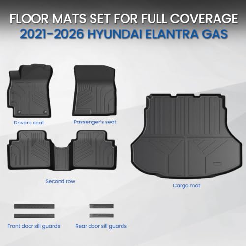 Floor Mats for Hyundai Elantra 2021