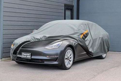 Waterproof Heavy Duty Car Cover Custom Fit Tesla Model 3