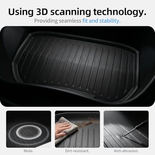 All Weather Cargo Liners for Tesla Model 3 Highland 2024 (3 Count)