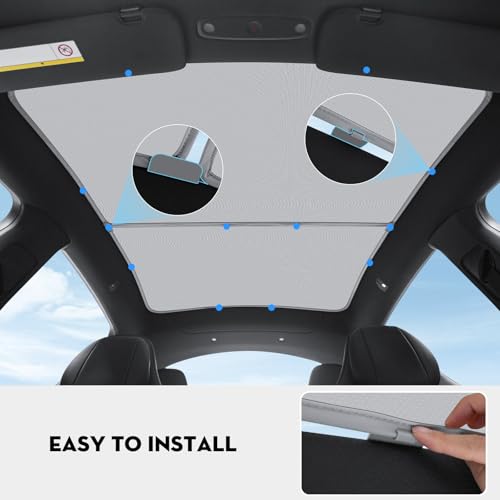 Non Sag Roof Sunshades for Tesla Model YL 2026