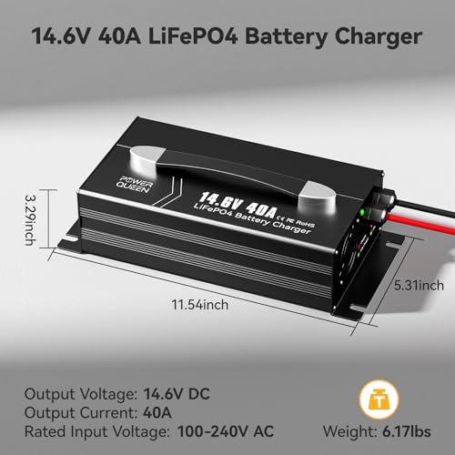 14.6V 40A Lithium Battery Charger