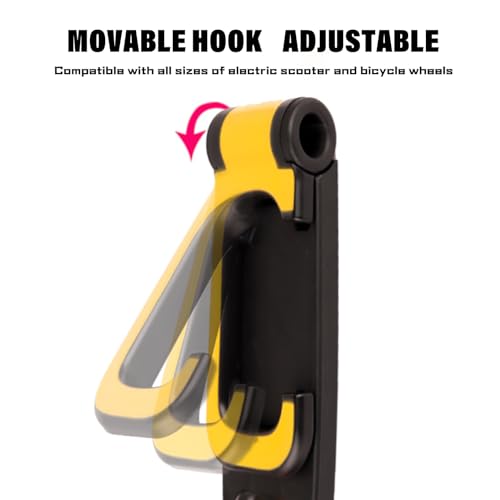 Bike Rack Garage Bicycle Wall Mount Holder Garage Hooks for Hanging Bike Bicycle Vertical Bike Hooks Easily Hang