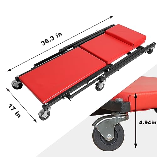 36" Rolling Foldable Automotive Creeper