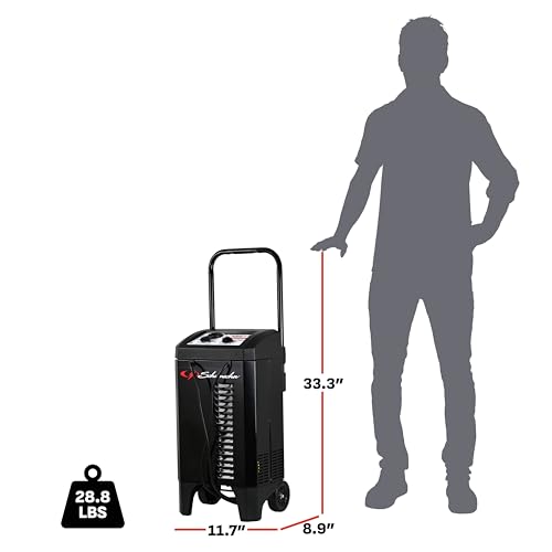 Wheeled 10A Car Battery Charger & Maintainer