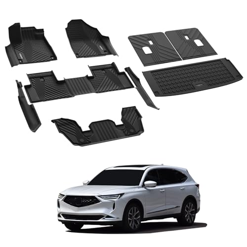 Floor Mats & Trunk Mat & Backrest Mats for Acura Mdx 2022