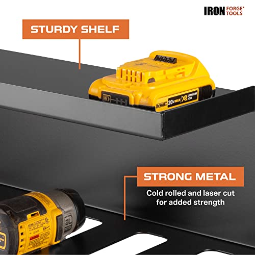 Metal Power Drill Organizer for Garage