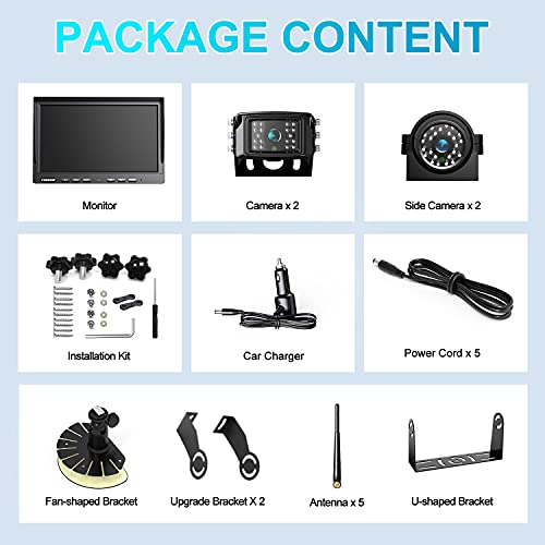 HD 10" Wireless Backup Camera System