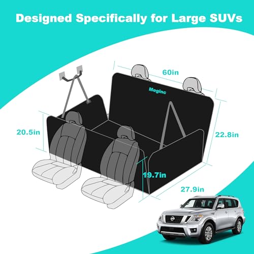 Dog Car Seat Cover for Back Seat