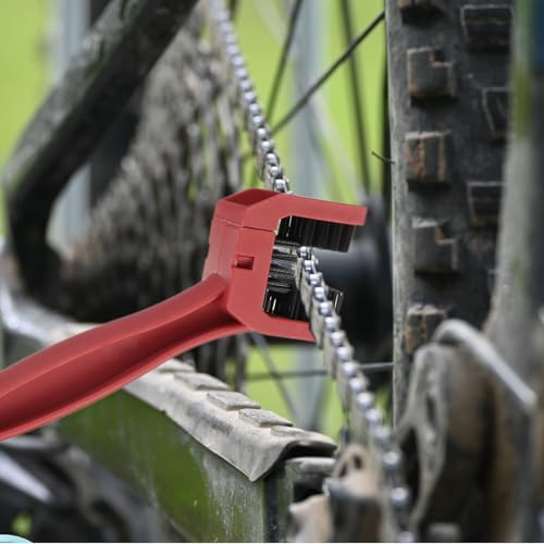 Bicycle Chain Cleaning Tool Brush Motorcycle Chain Brush Black