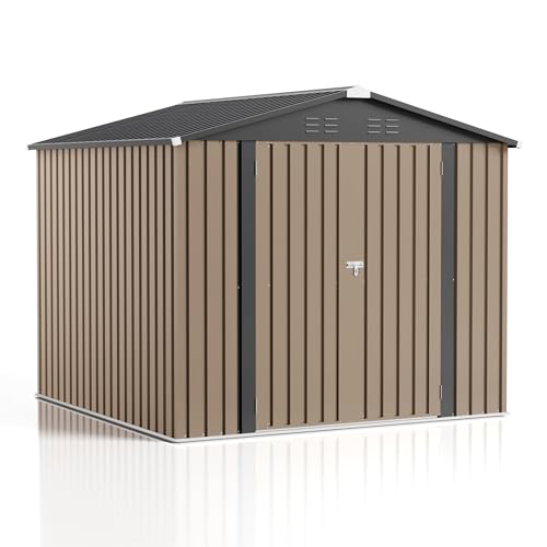 8x8 FT Outdoor Storage Shed
