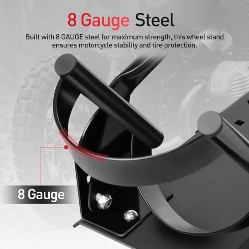 Motorcycle Wheel Chock for Trailer