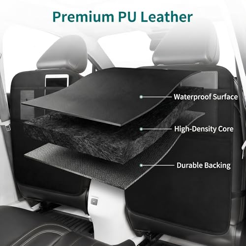 2 Pack Leather Car Seat Protector (2 Count)